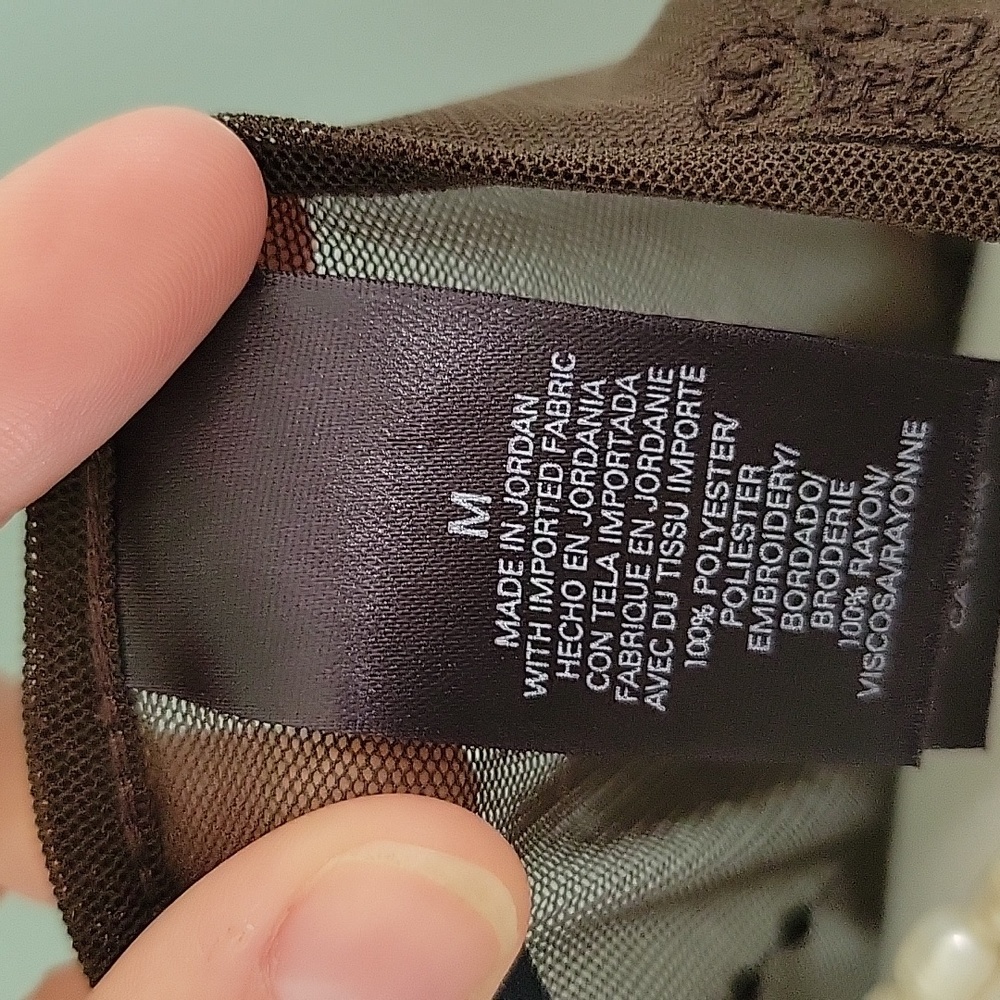 Axcess Y2K Vintage Sheer Lace Blouse - Picture 7 of 7